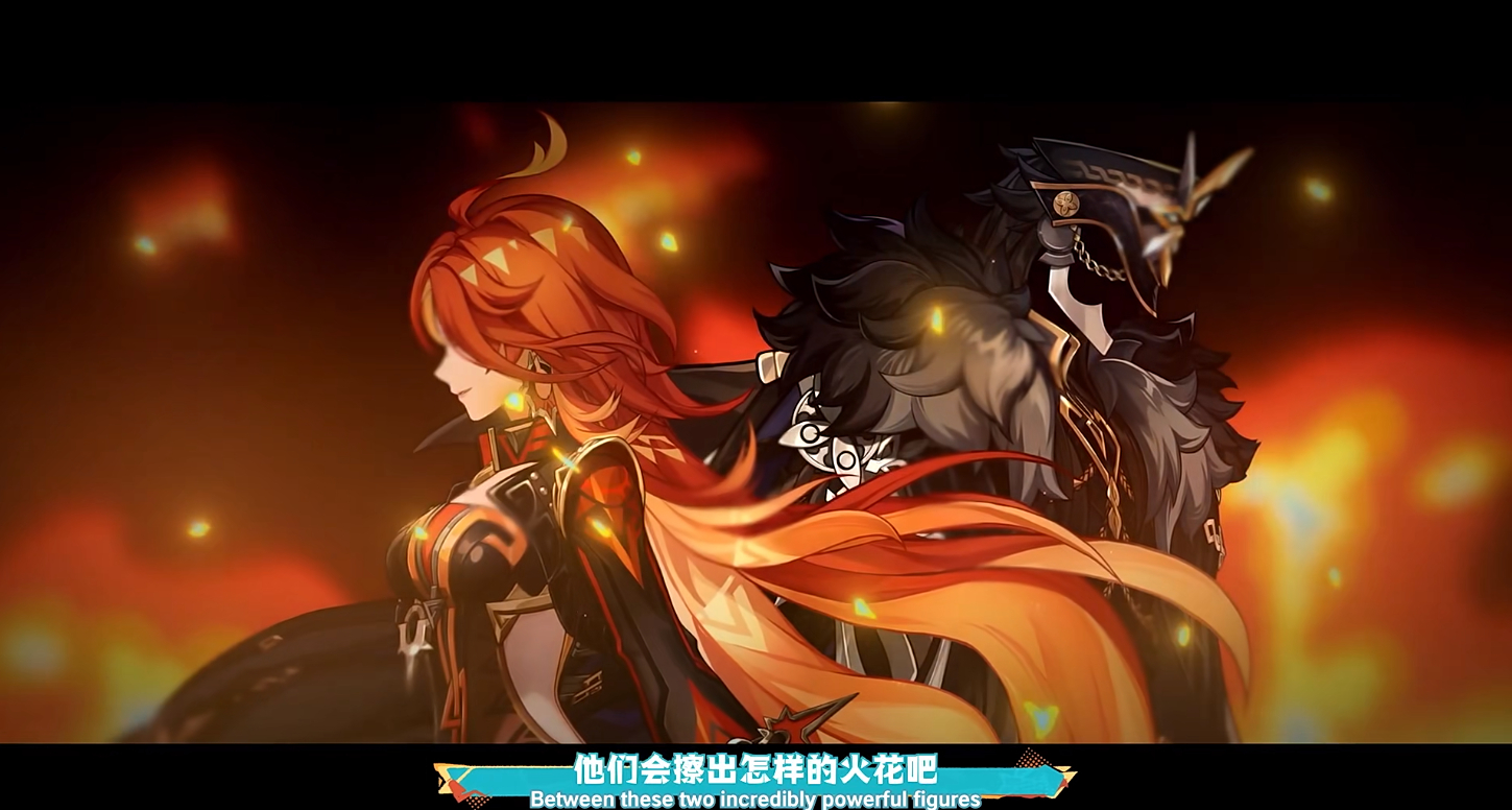  #原神5.0版本直播##原神火神vs队长#纳塔火神正面碰撞愚人众队长！期待剧情