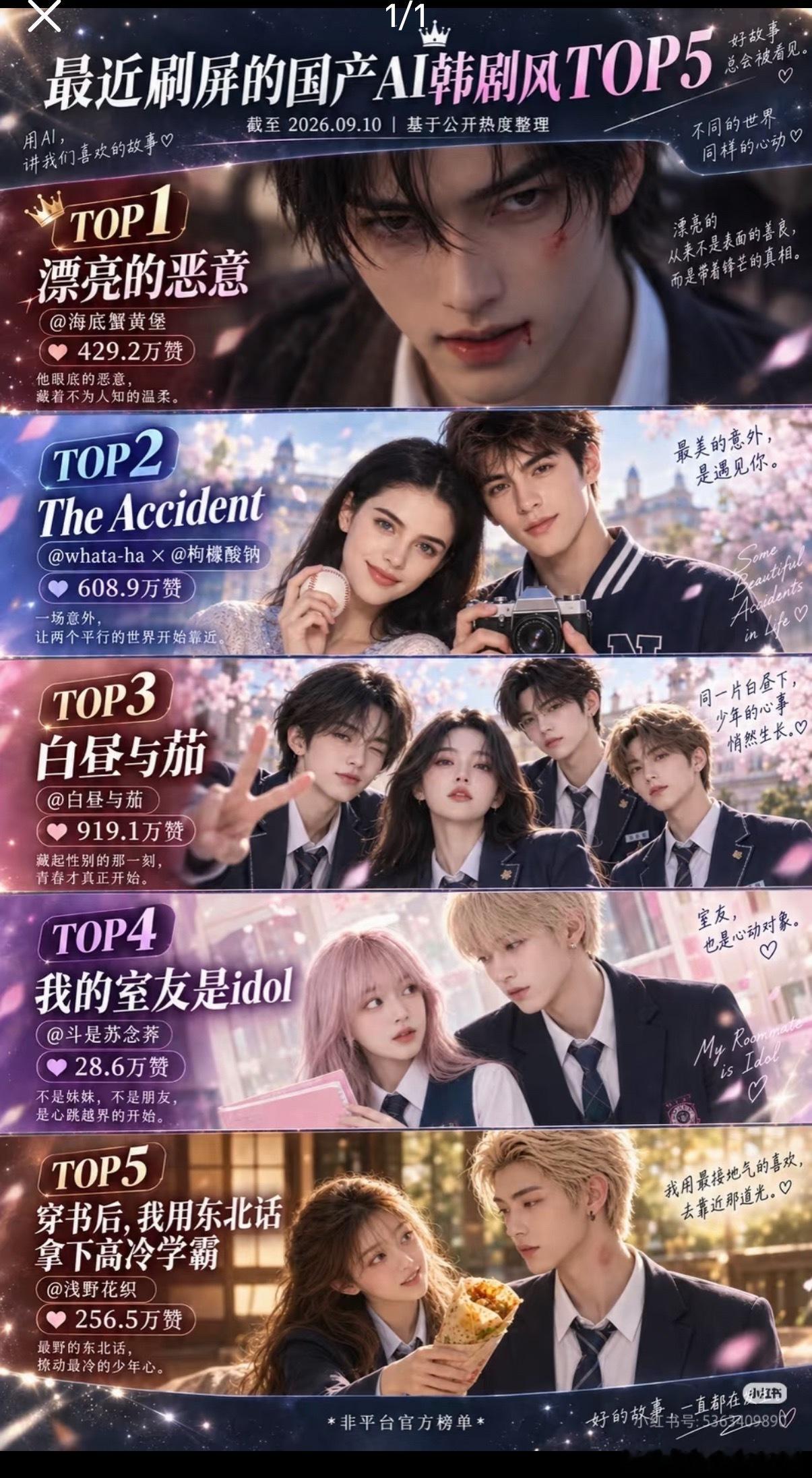 我只看了一部 ​​​
