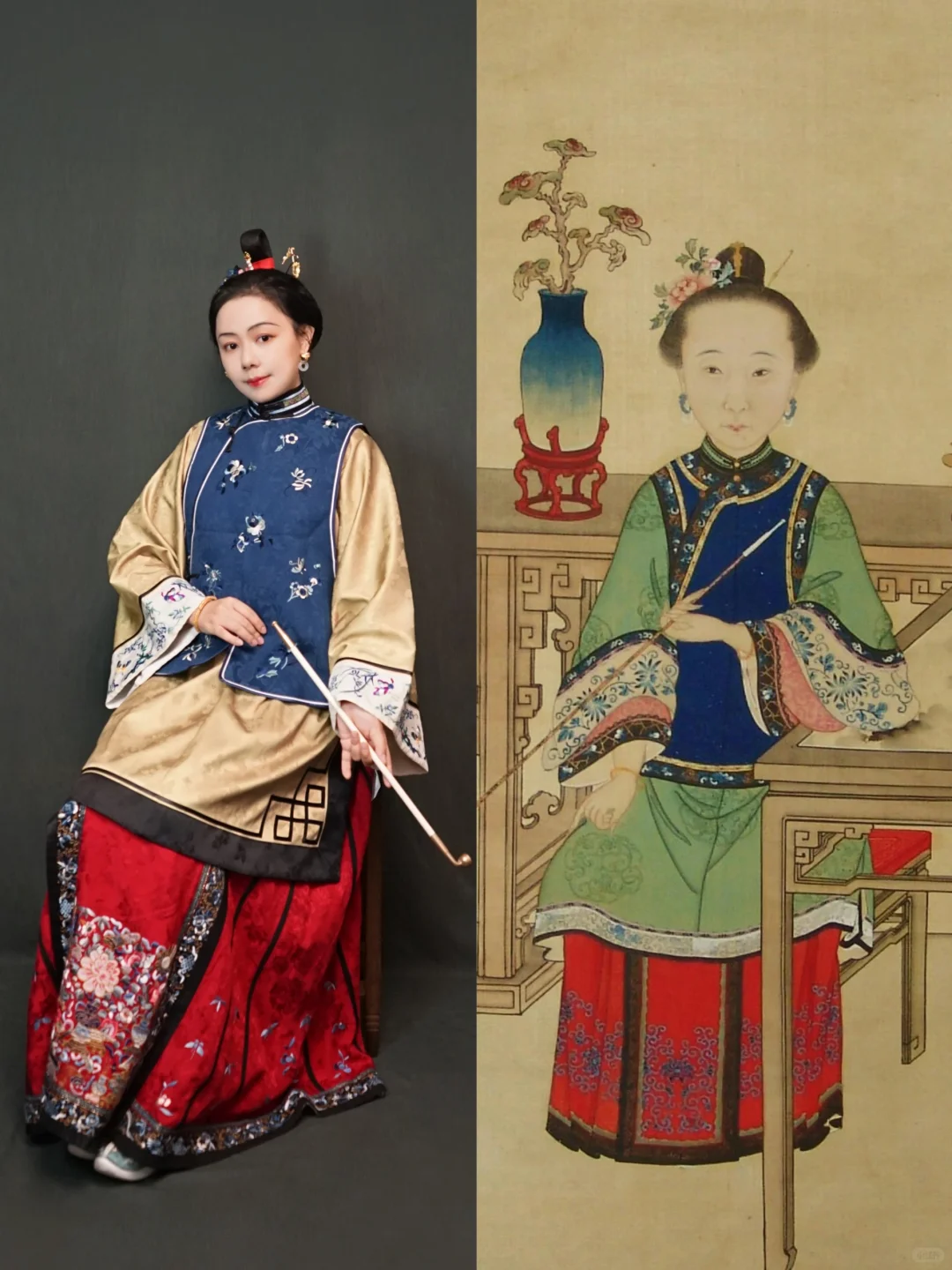 跟着古画学穿搭~