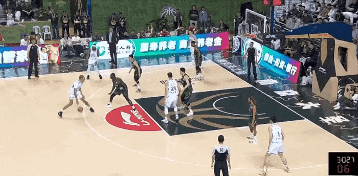 贝兹利三分命中！不知道为什么，总是会想念贝兹利的活力。同曦男篮vs宁波男篮