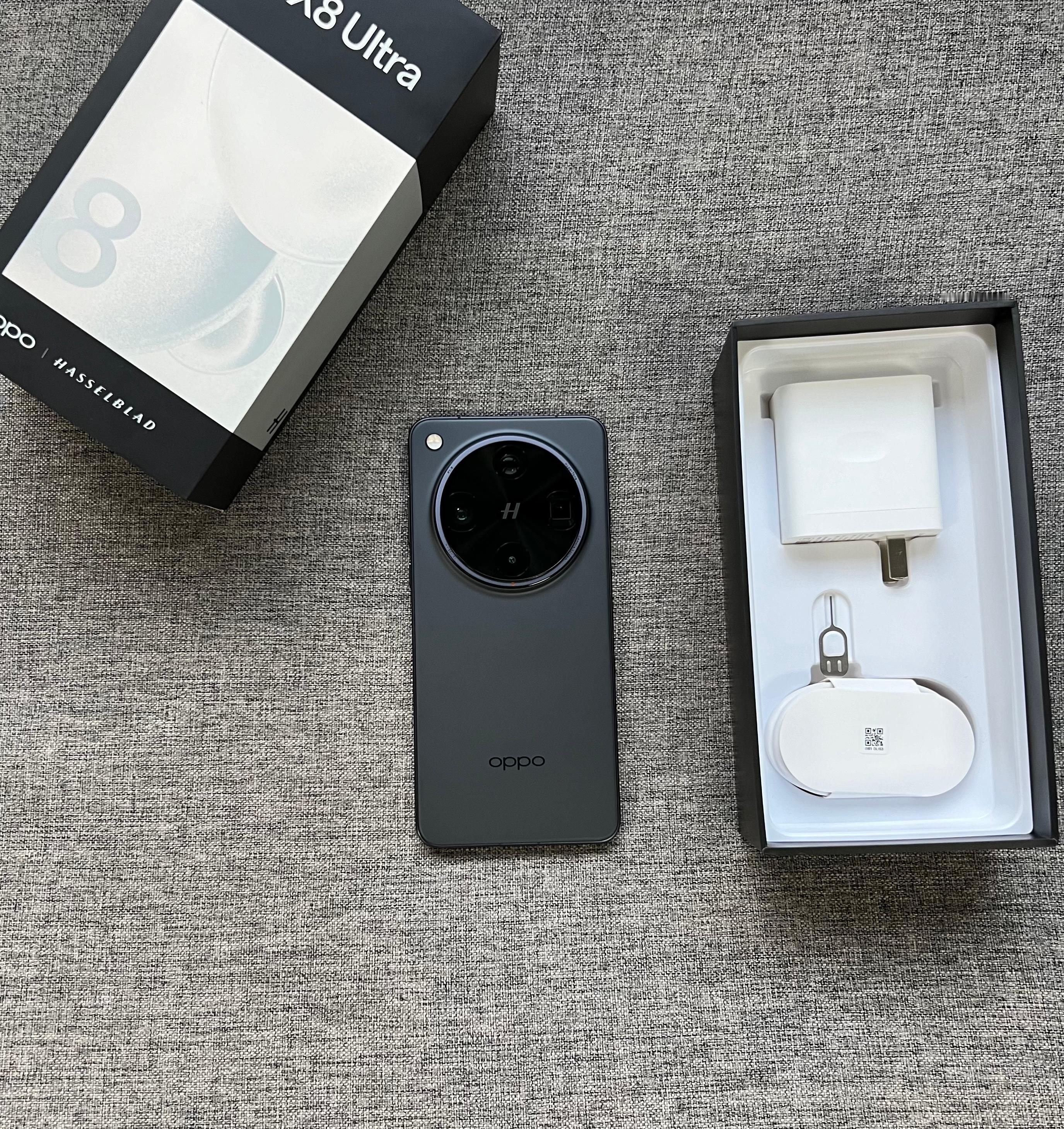 OPPO Find X8 Ultra 16+512G 星野黑，成色完美全套，电池