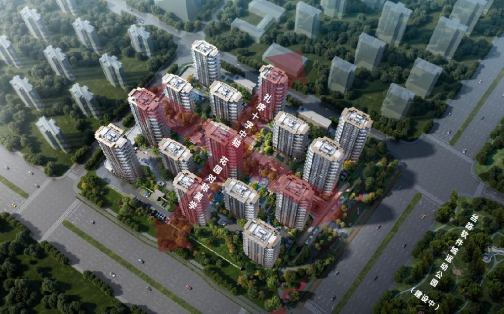 快讯！日前，西安住建局官网公示了高新区丝路软件城板块“邦泰·观宸高新项目”新一批