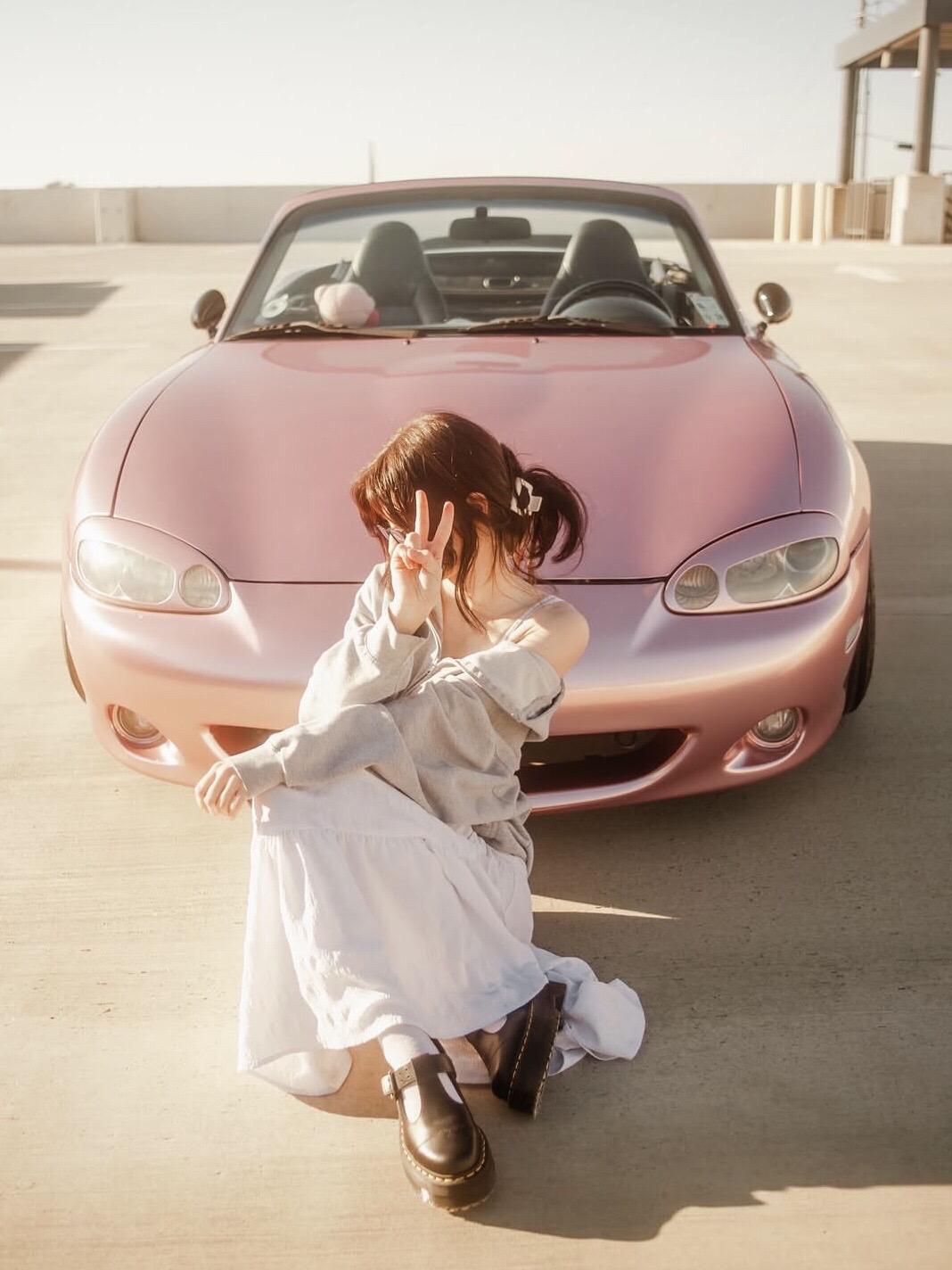 少女粉的 miata