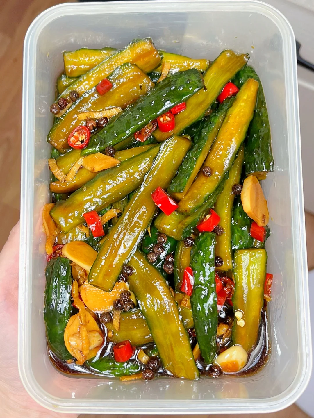 过年一定要学会这个腌黄瓜！酸辣解腻！