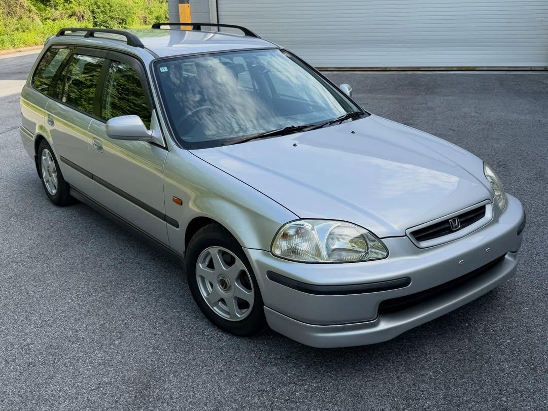 1998年本田 Orthia GX！移植思域前脸旅行版，相当于28年前的杰德
