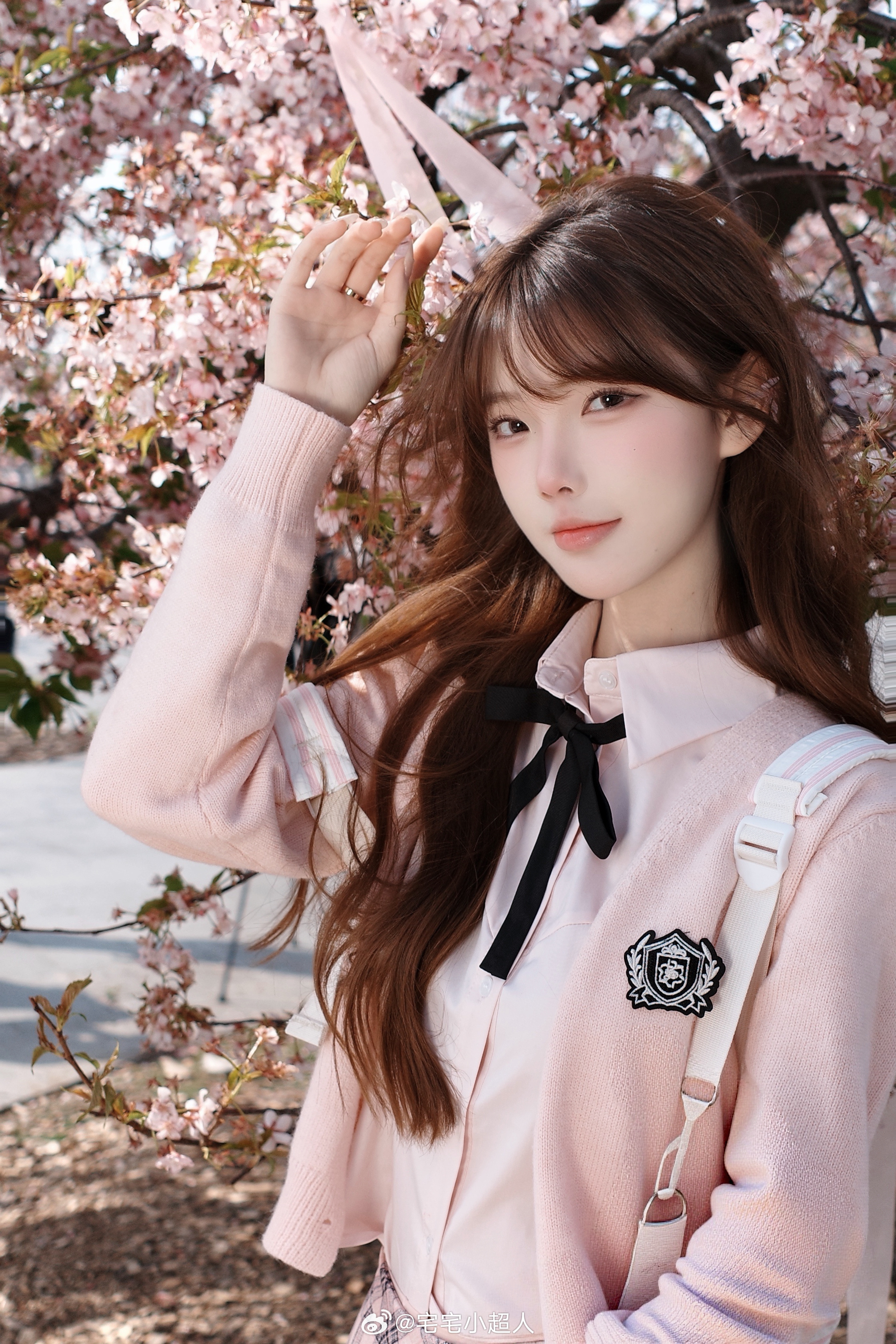 春天跟粉色太适配啦 每年都会去拍樱花！🌸 