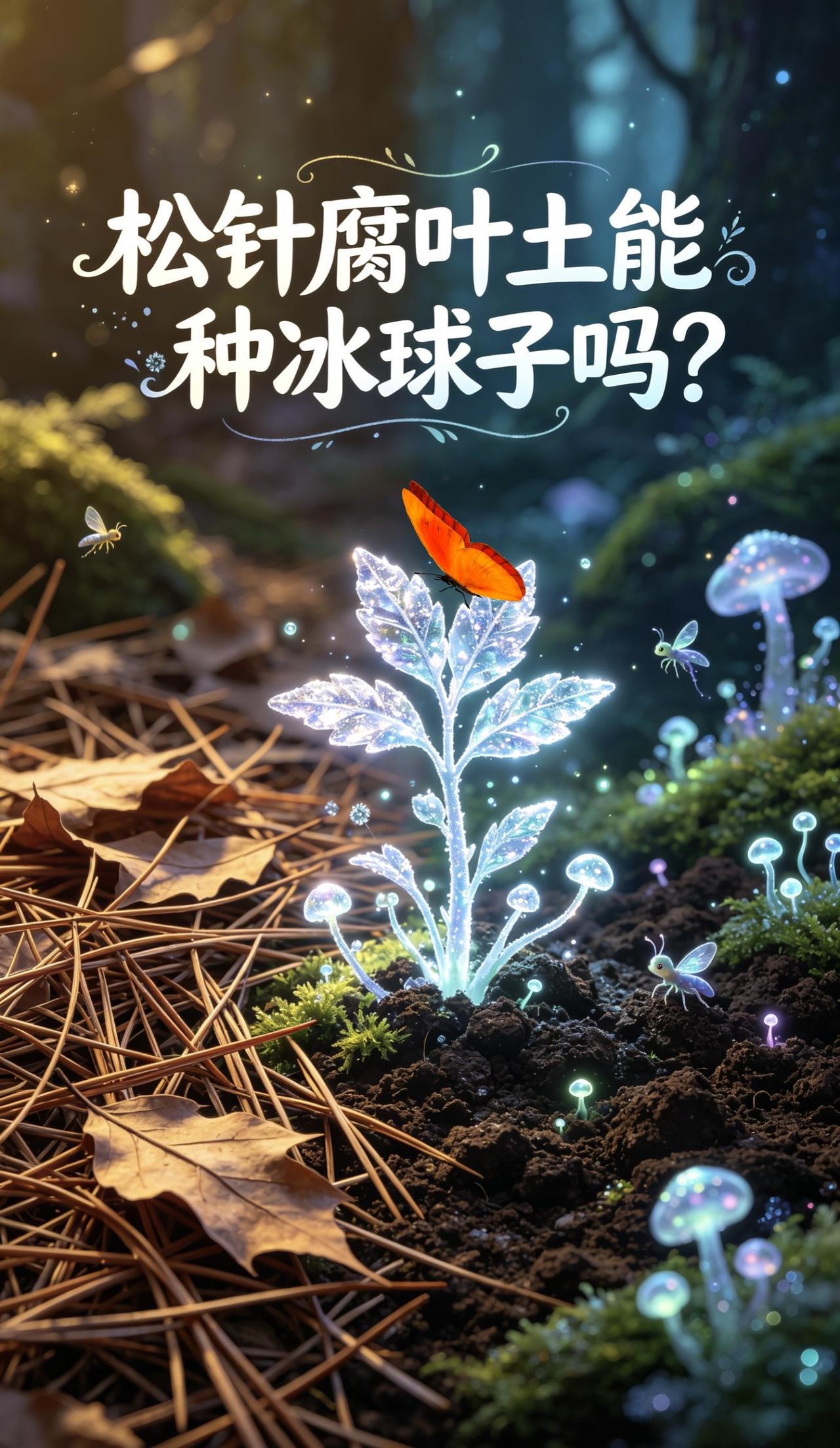 松针腐叶土能种冰球子吗？冰球子种植技术 冰球子 松针