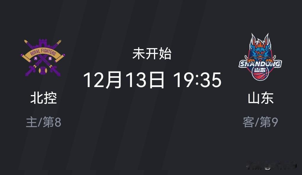 CBA新赛季周六两场对决预测：北控主场险战山东，北汽阵容优势碾压江苏
 
本周六