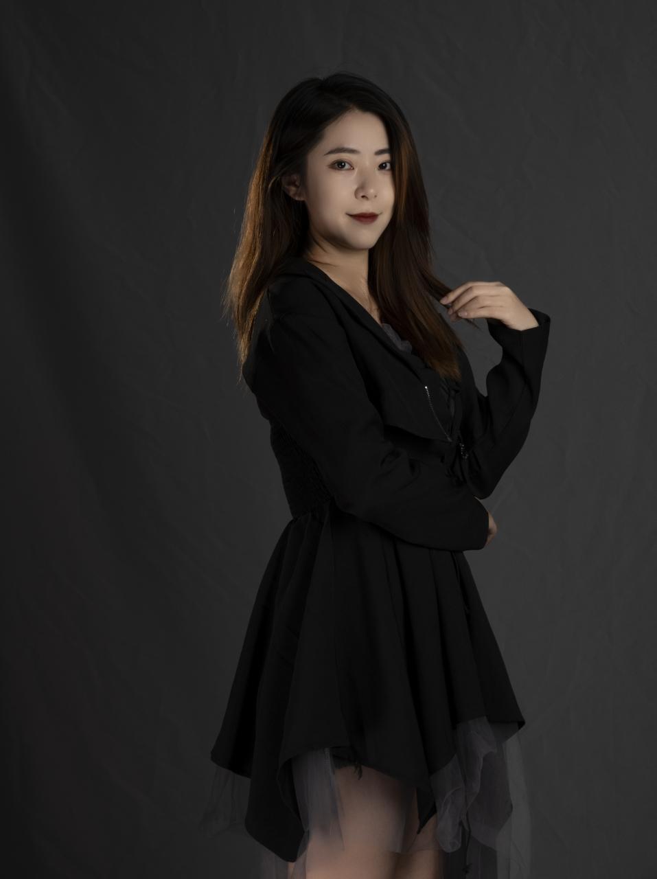 时尚写真 平面模特 棚拍