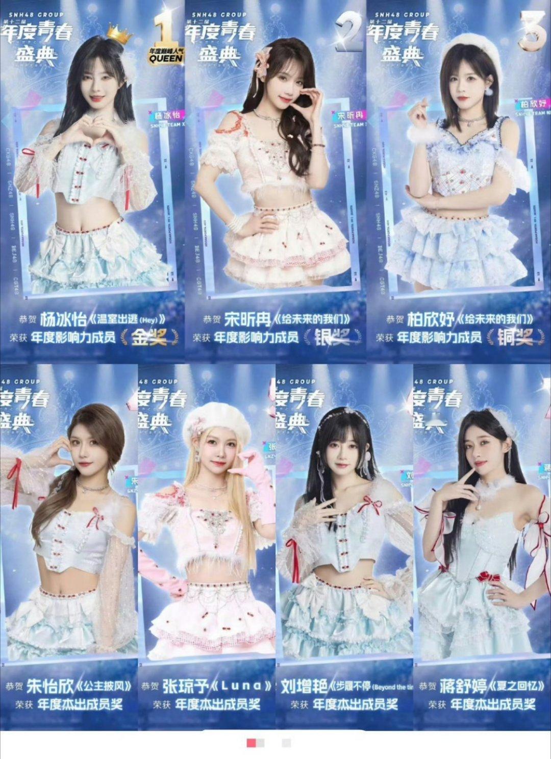宋昕冉在48也很久了啊，好看业务也扎实，怎么今年还是第二，美女到底什么时候能离开