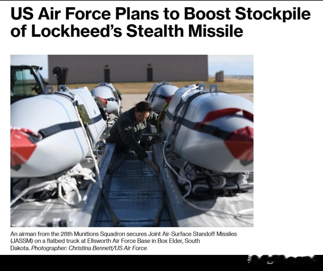 🇺🇸⚡据彭博社报道，美国空军计划在未来五年内从洛克希德·马丁公司采购近430