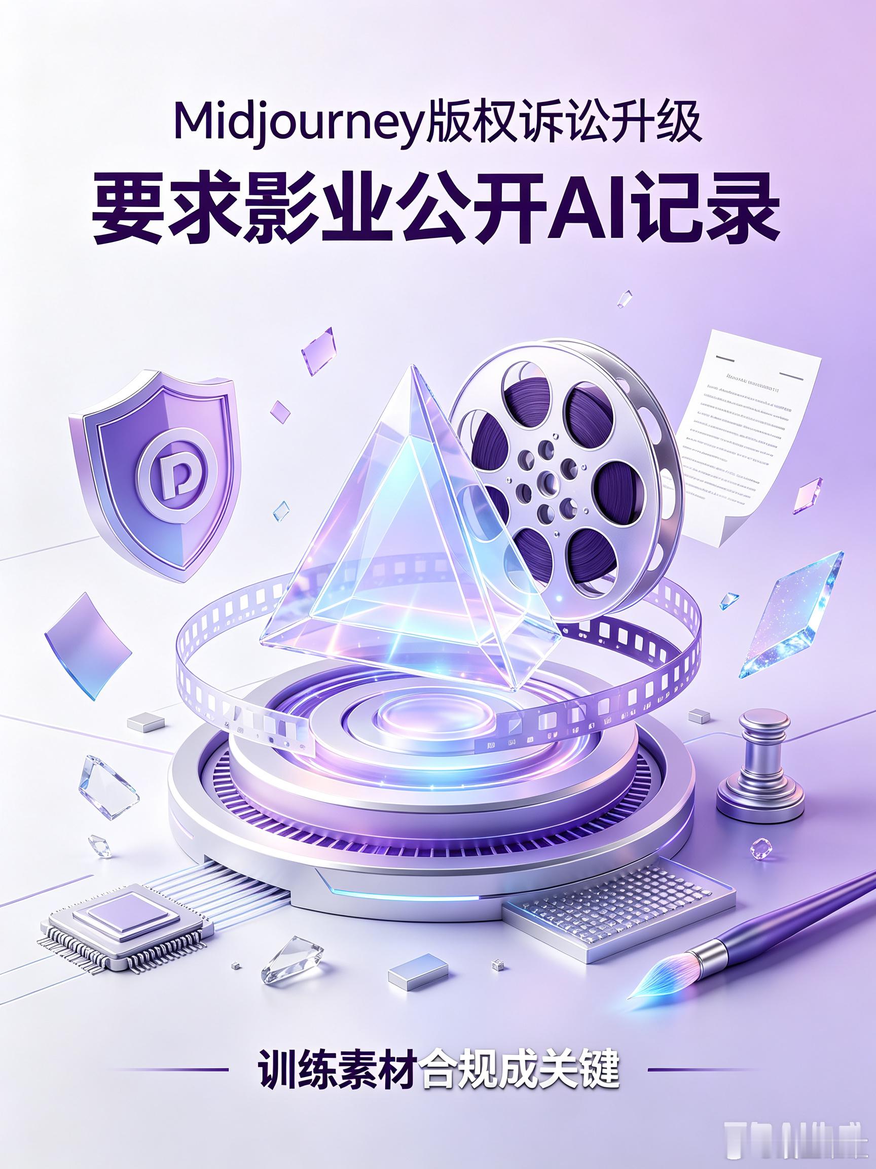 Midjourney和好莱坞几家头部影业的版权官司又有新动静，平台今天主动向法院
