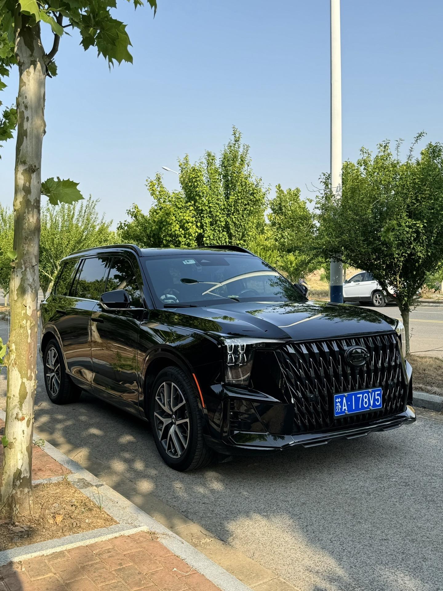 不管你是8还是9，内饰单调，有划痕，有指纹，建议装上这个碳纤维纹饰板！...