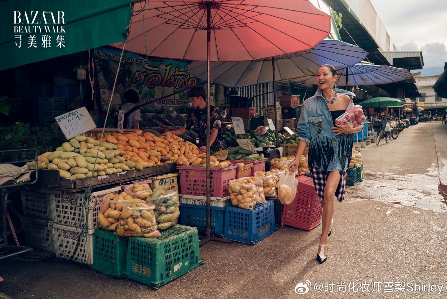 瞿颖｜寻美雅集 清迈随性松弛感大片🎾摄影:尹超瞿颖已经到了不用摆pose，随便
