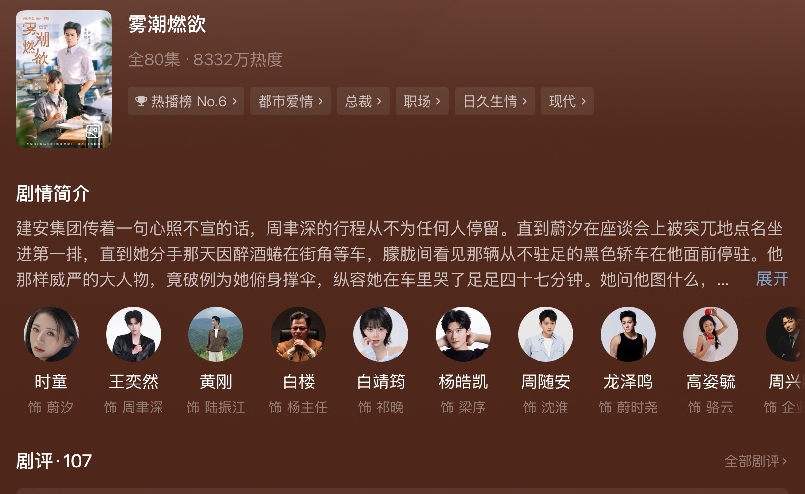 王奕然的剧真的有看下去的欲望，神奇