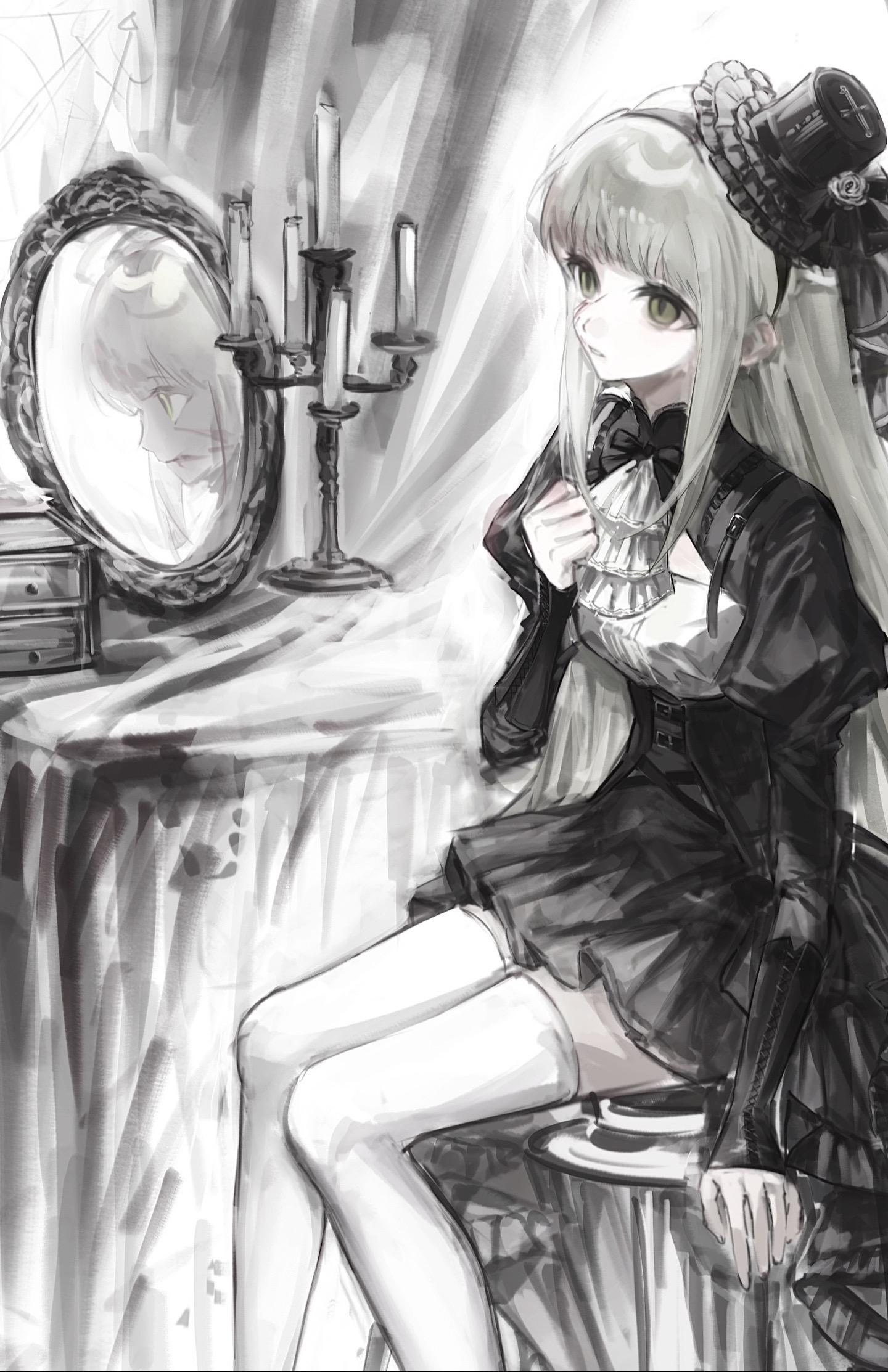 【迷途的羔羊】镜中映射出深埋内心的本能与欲望，弱小的外表与人性之下是嗜血的魔鬼