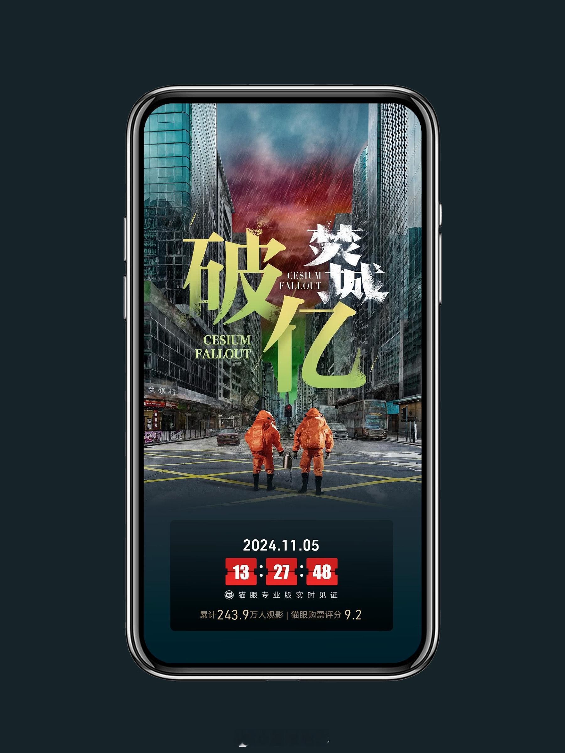 #焚城票房破亿# 🎬电影《焚城》正式上映5天破1亿，港式灾难片赢了！ ​​​