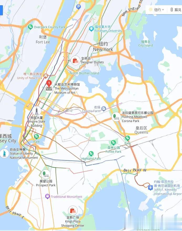 世界五大发达城市地铁线路图