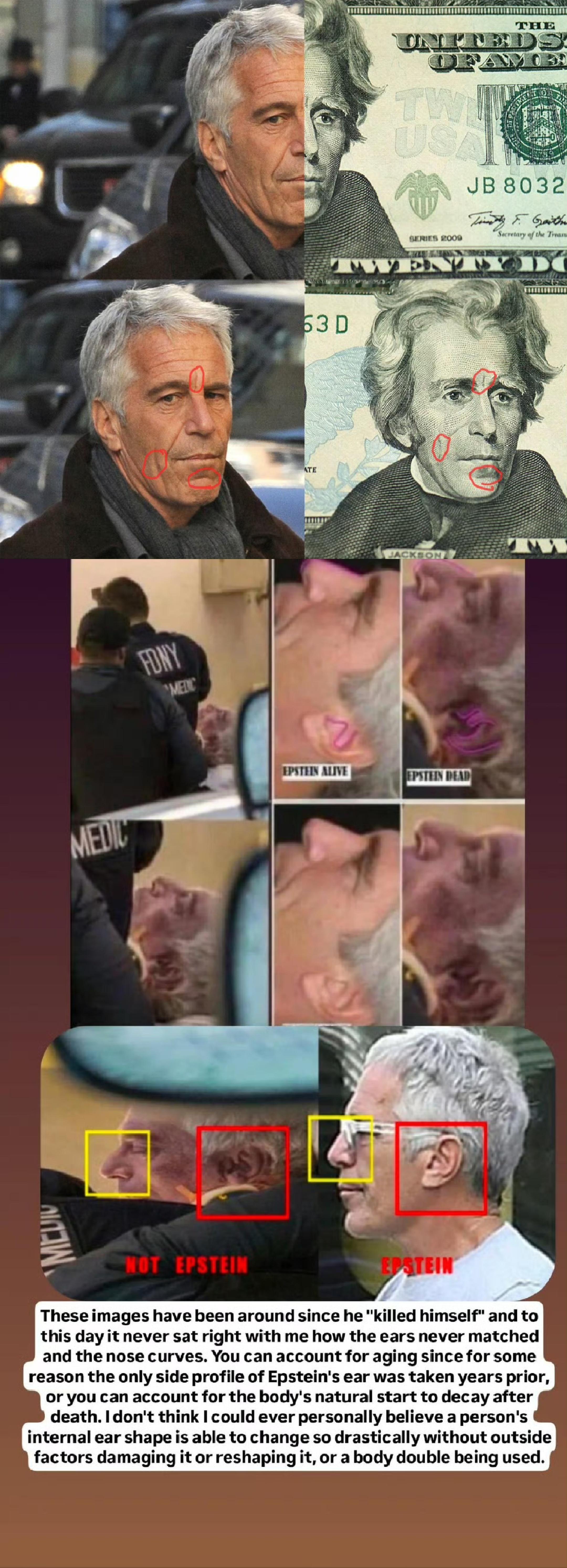 爱泼斯坦到底死没死，存不存在“假死”可能？目前，美国当局一直不把事情说清楚，刻意