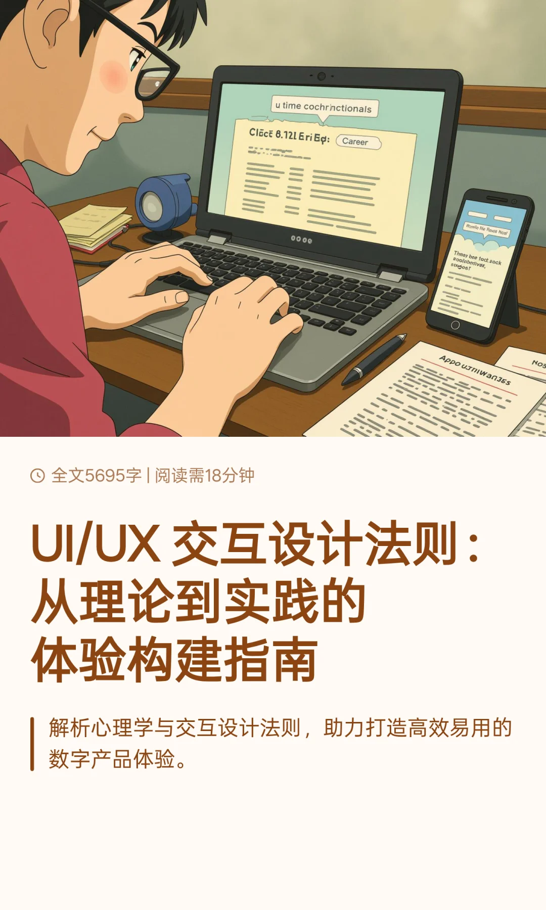 🎨UI/UX 交互法则：从理论到实践操作指南