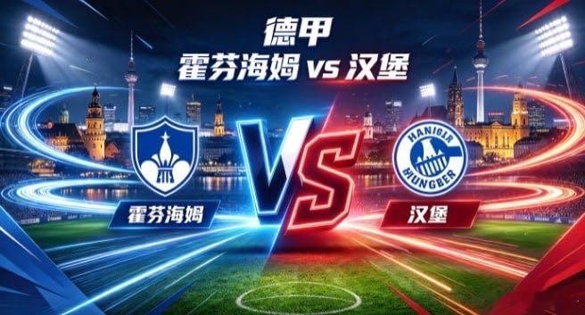 德甲 霍芬海姆 vs 汉堡霍芬海姆的气质，是「以序聚力，以变破密」。不把控球当目