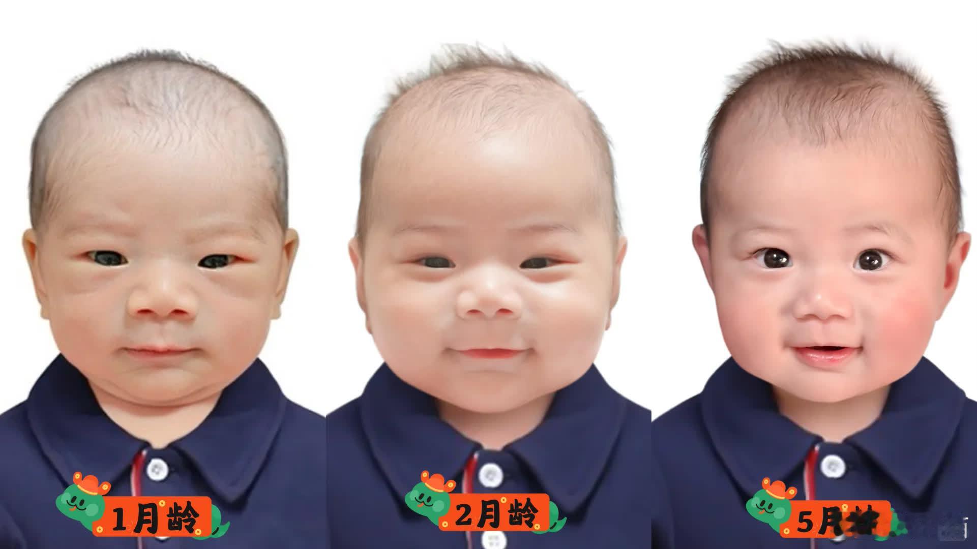 小朋友变化大！几月是颜值巅峰？听说男孩花期短😜 