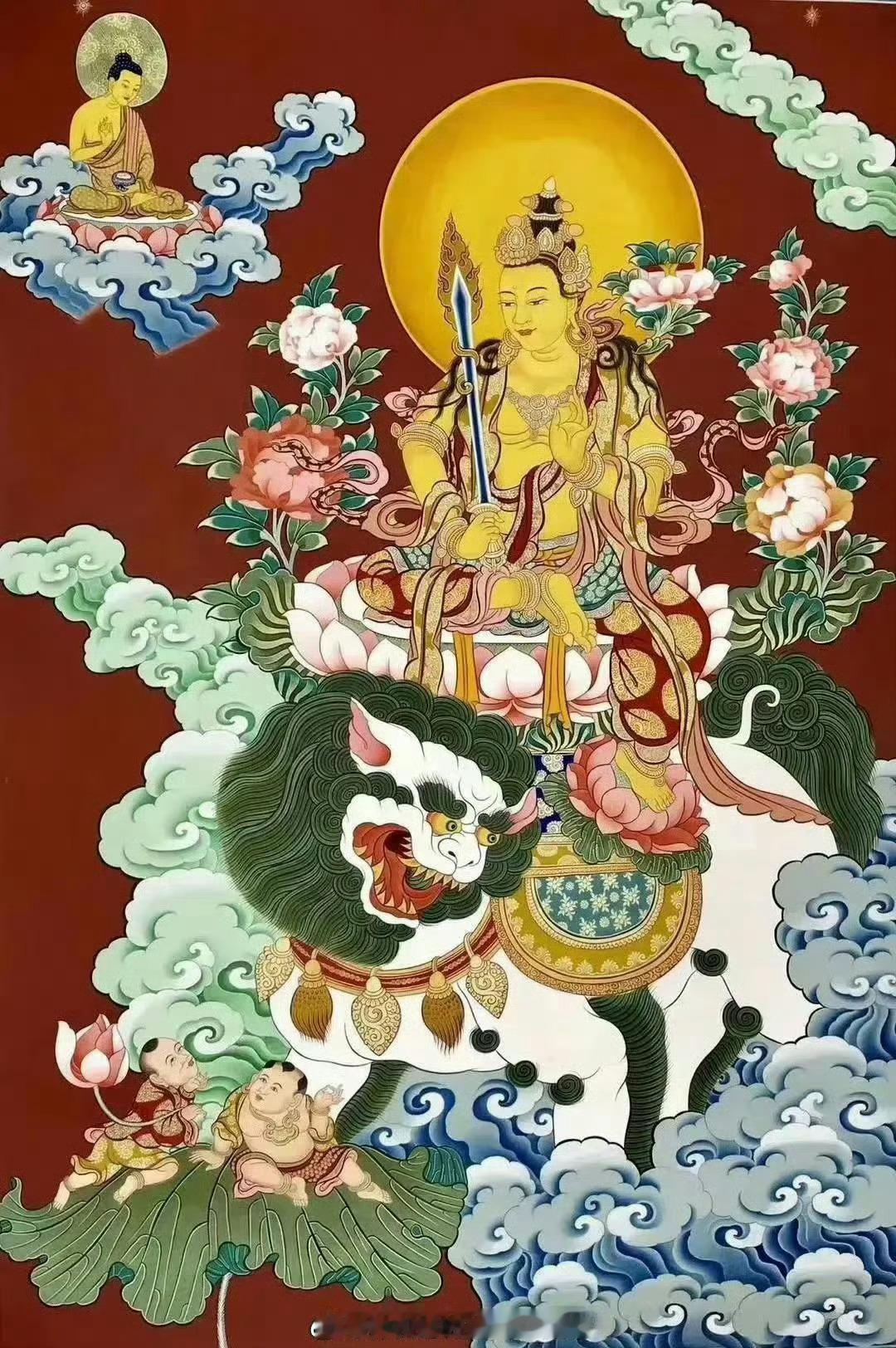 #保研#文殊师利菩萨在佛教中是大智慧的象征祈愿文殊菩萨的大智慧，恩泽莘莘学子，考