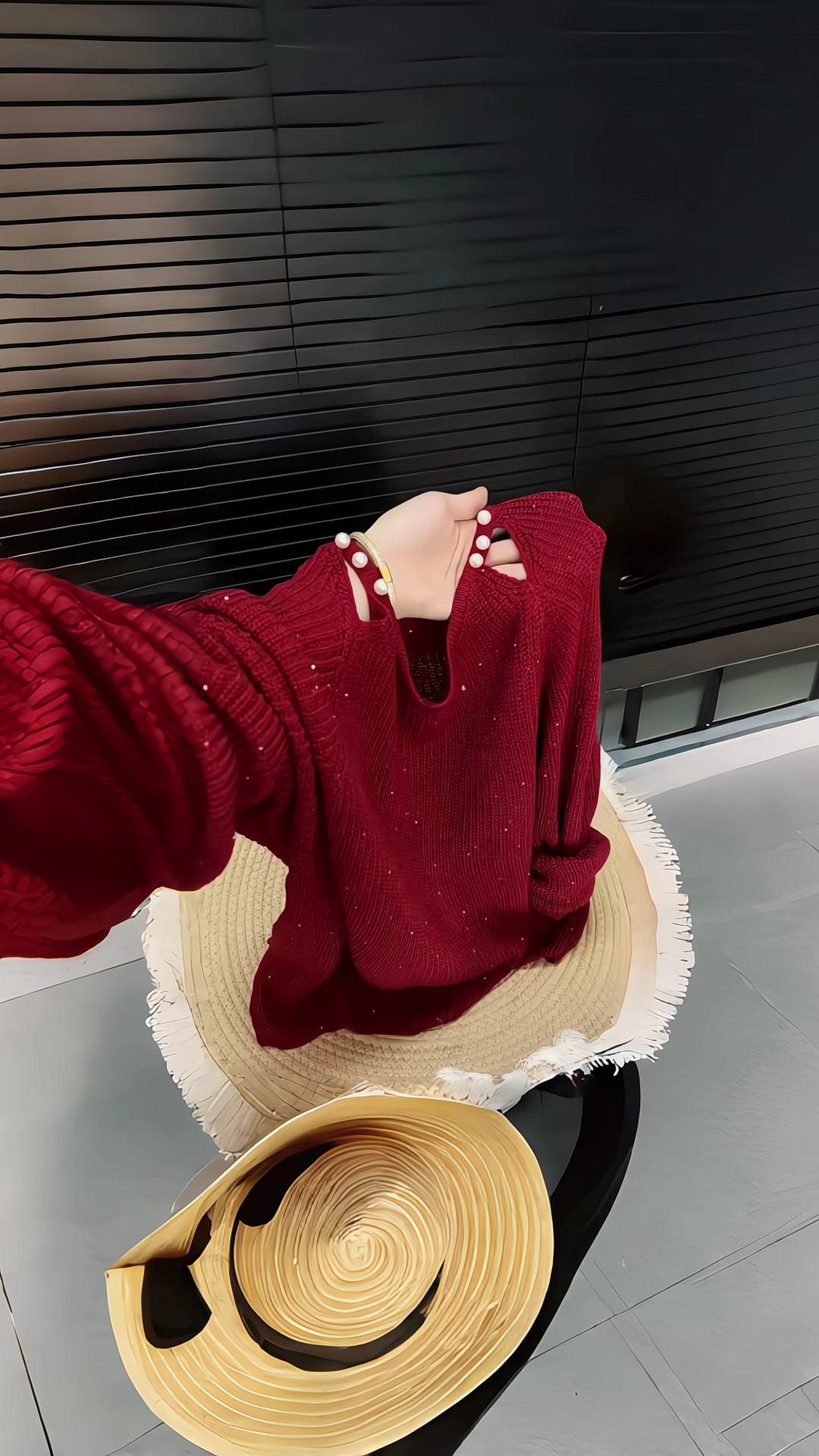 慵懒风穿搭 针织衫 早秋穿搭 这也太好看了 梨形身材穿搭大赏