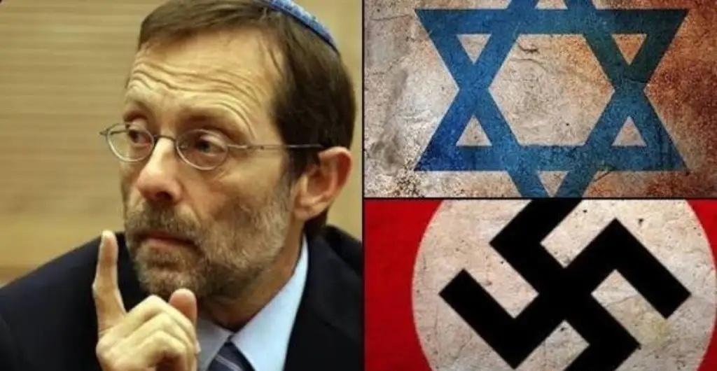 🚨 🇮🇱令人震惊：以色列前议员摩西·费格林引用希特勒的话说：
“正如希特勒