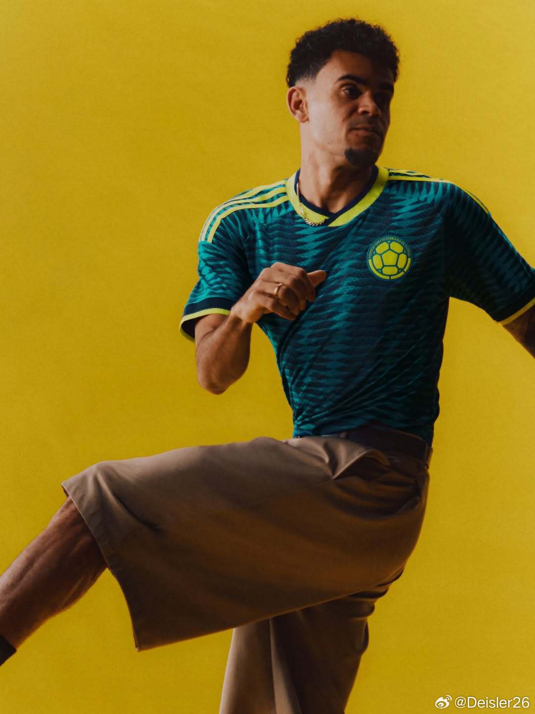 🚨 adidas × 哥倫比亞國家隊，發佈復古客場球衣🟢🟡🇨🇴 