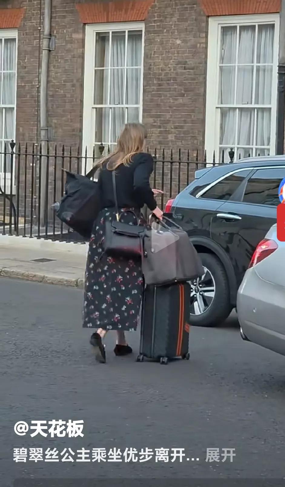真公主自己搬行李，假公主让别人跪穿鞋！

看了个视频，是英国的碧翠丝公主打皇宫后