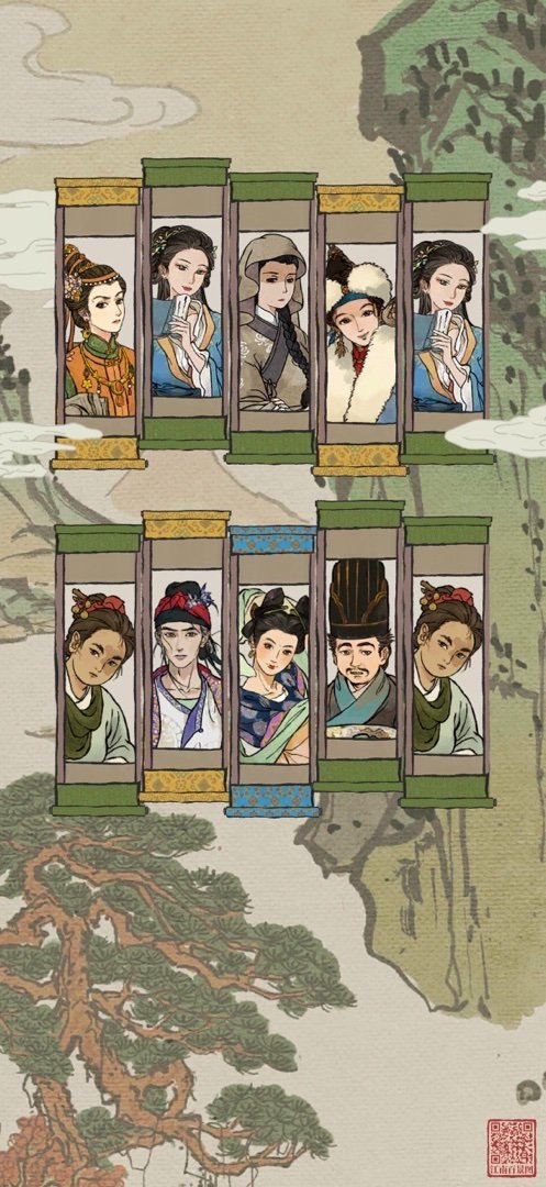 抽到了两个金色新人和一个金色碎片！江南山水美如画，同游江南百景图。下载游戏：江南