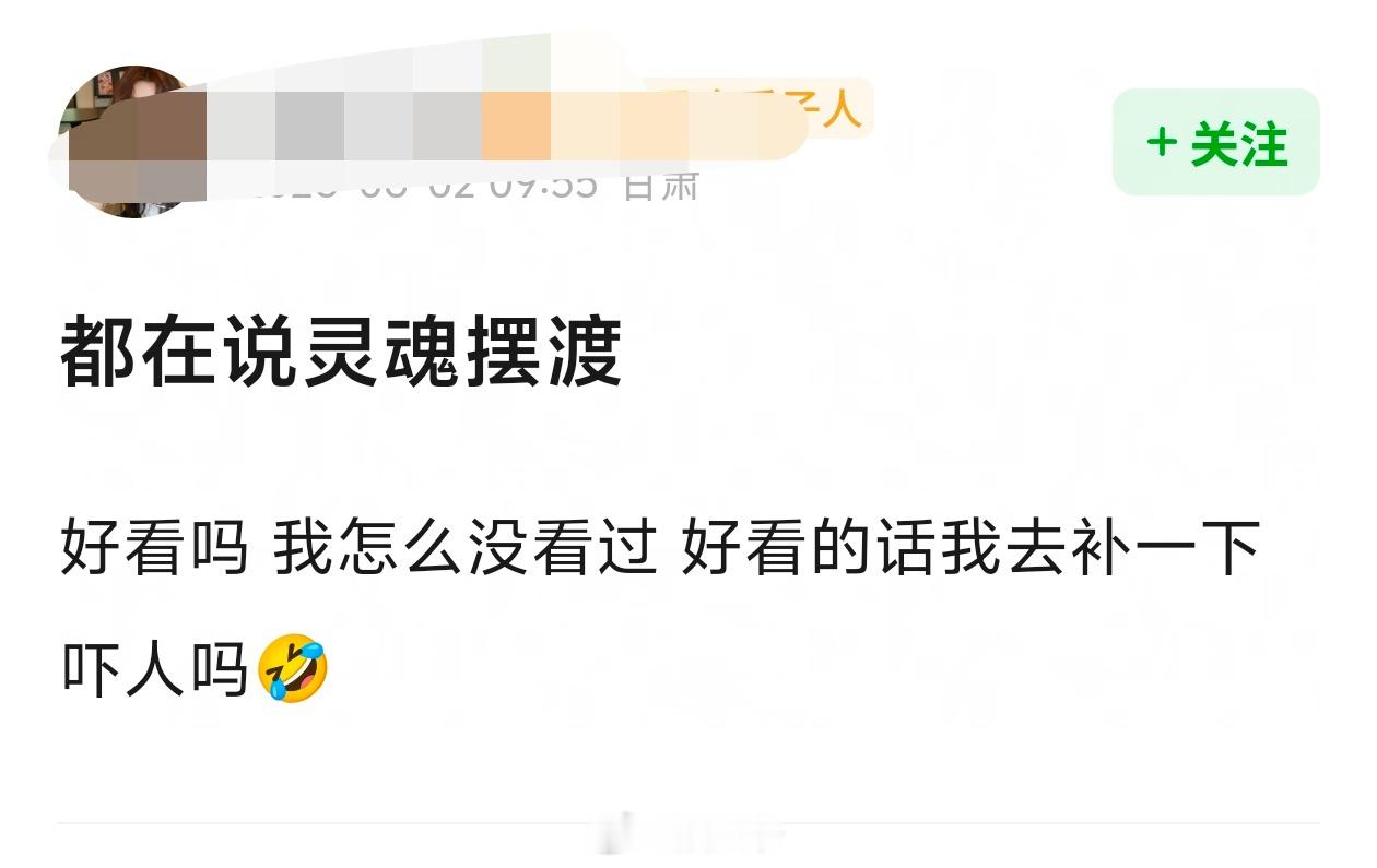 大家都看过《灵魂摆渡》吗 