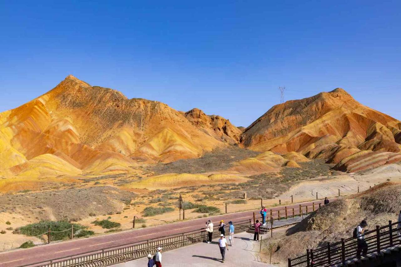 【13、七彩丹霞，张掖地理风光名片，河西走廊上关键节点】张掖旅游首选地，七彩丹霞