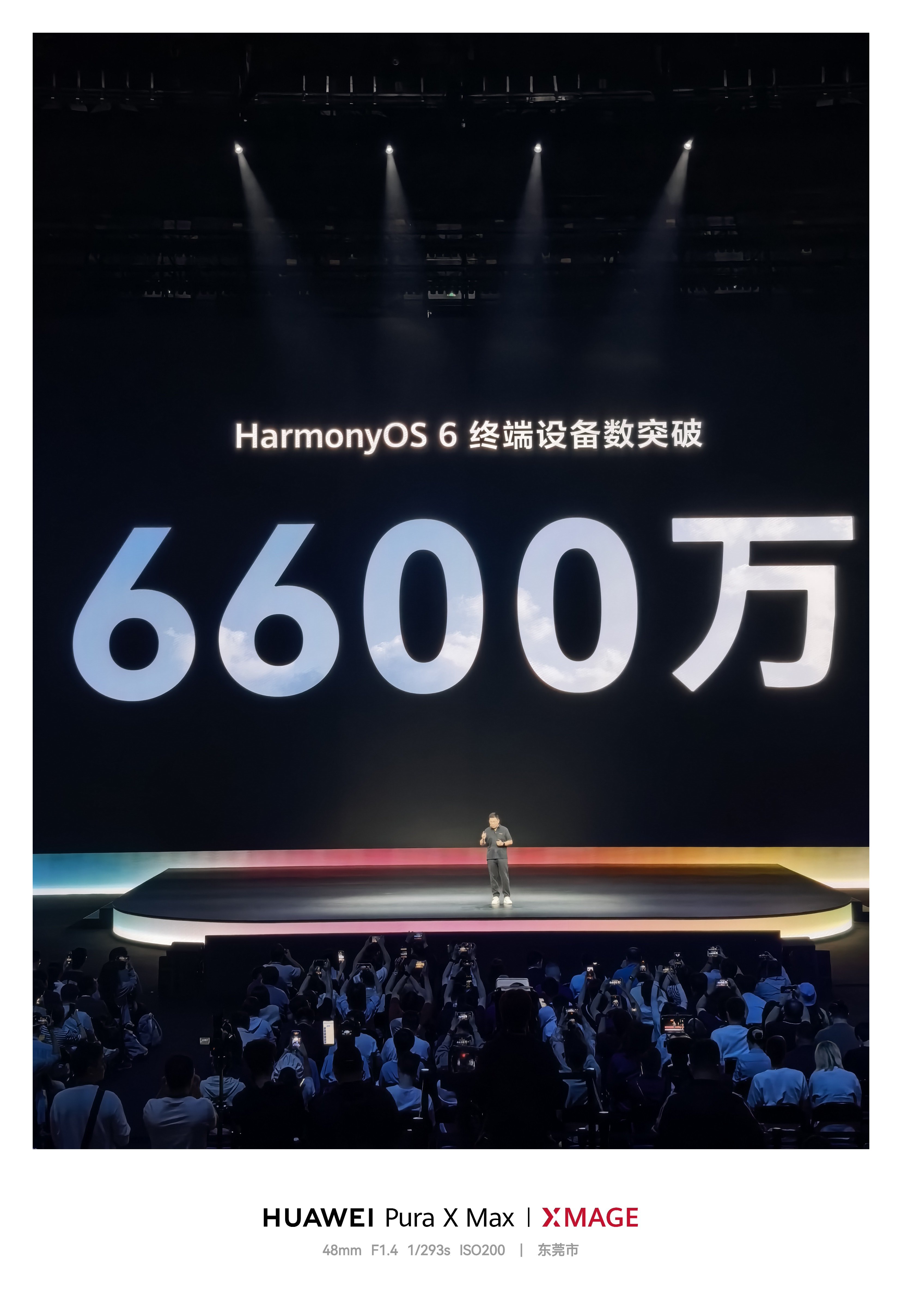 华为开发者大会2026鸿蒙6终端设备已经突破了6000万！ 