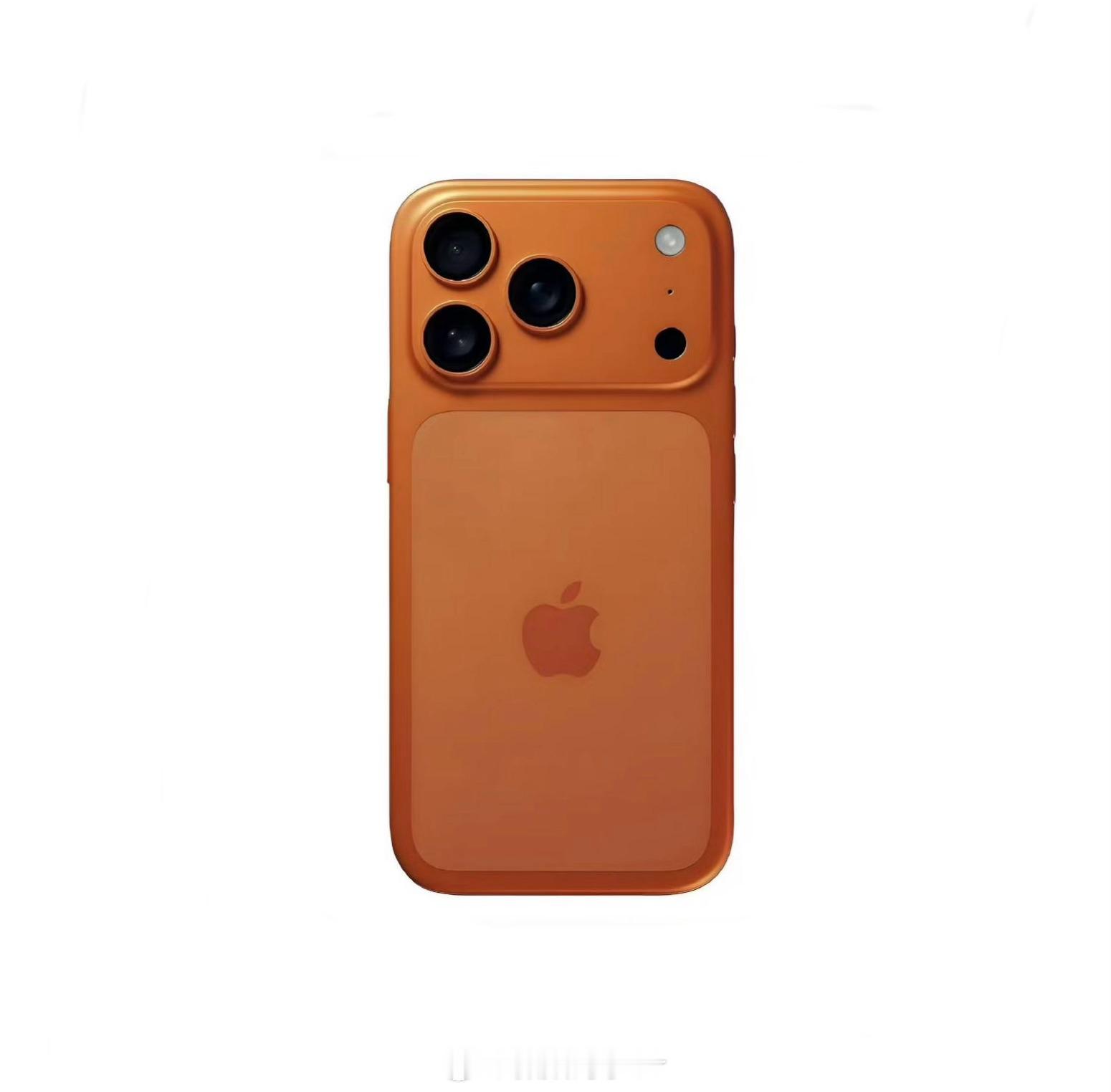 iPhone17Pro橙色新配色说真的，这个橙色瞅着真不咋地，远没有黑白配色更耐