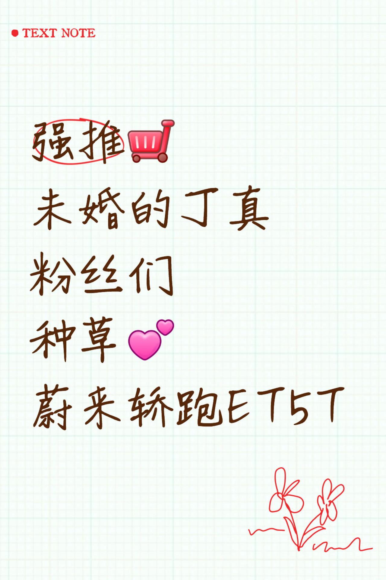 强推未婚丁真粉丝种草蔚来轿跑ET5T
丁真成都提车成为蔚来新车主。蔚来ET5T全