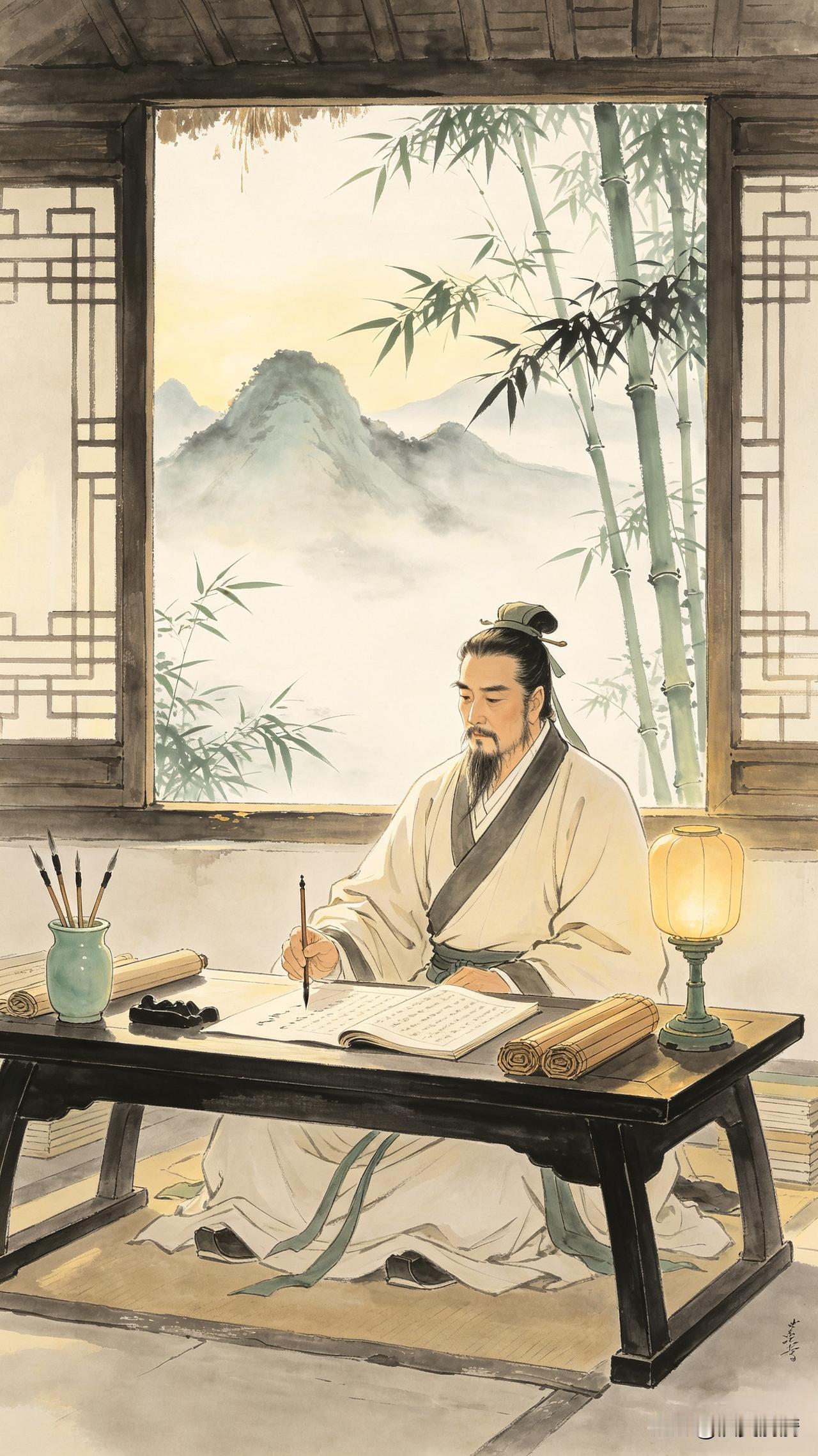 《静者，万物之镜也；止者，天道之枢也：静以观复，止以知归，舍以得全》

身静气自