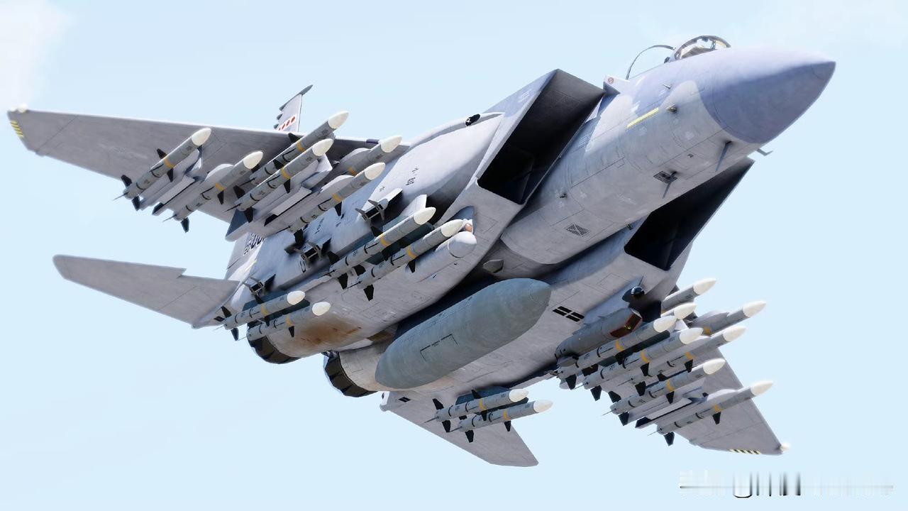 f15ex携带20枚阿木拉姆空空导弹示意图