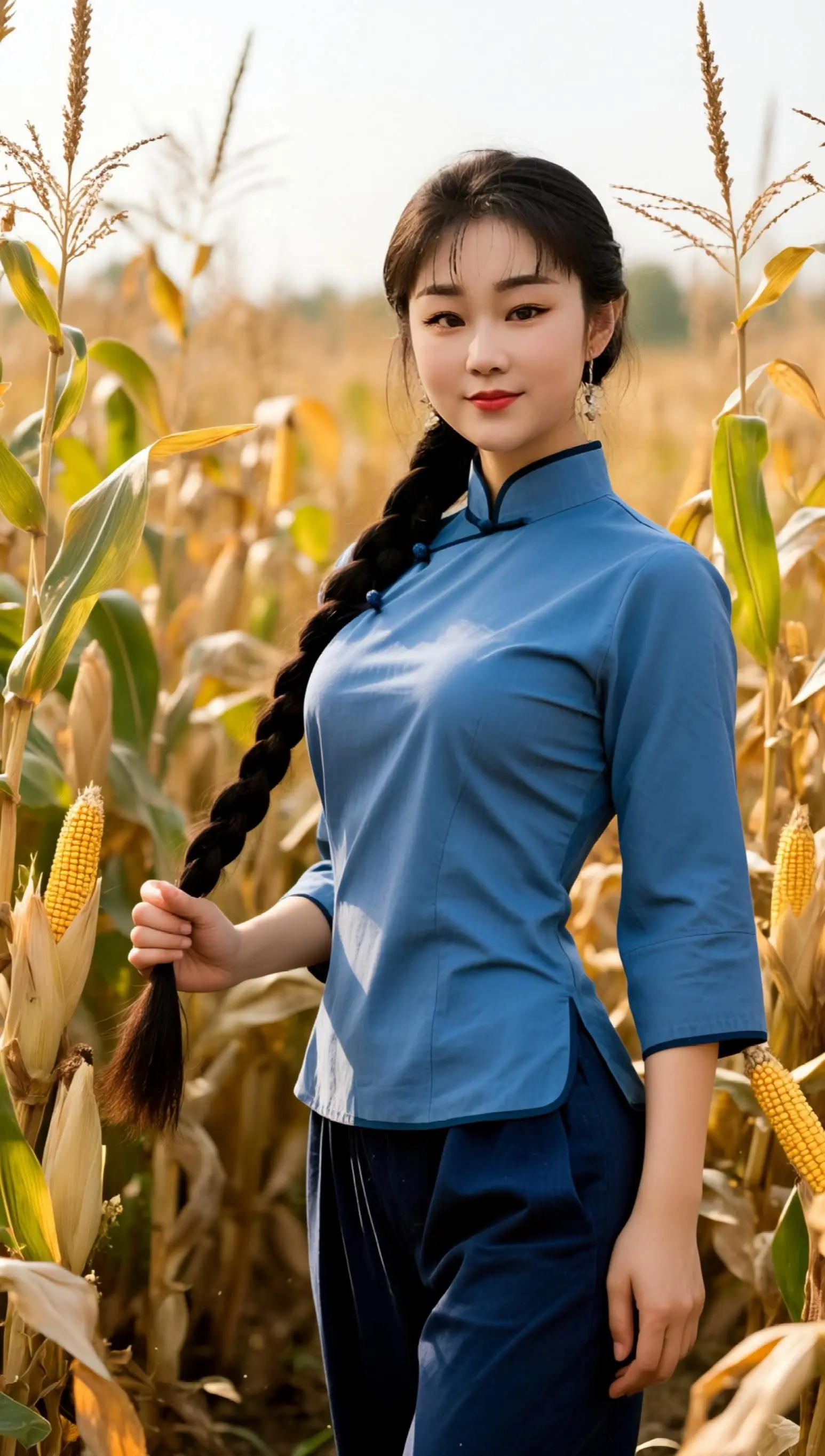AI村花风情写真 ai创作