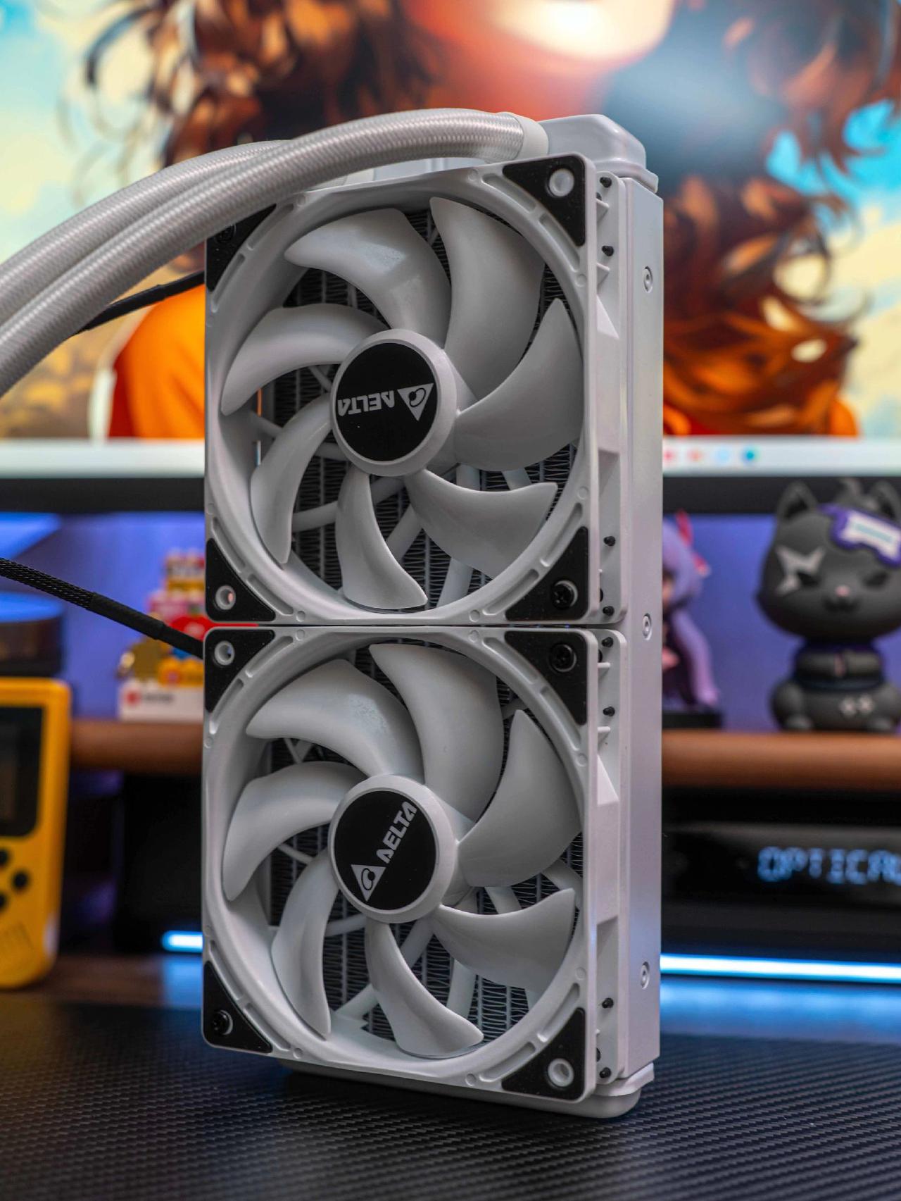 不到百元的暴力扇，水冷风冷良配｜台达AK-12B低噪音效能风扇
14代处理器发热