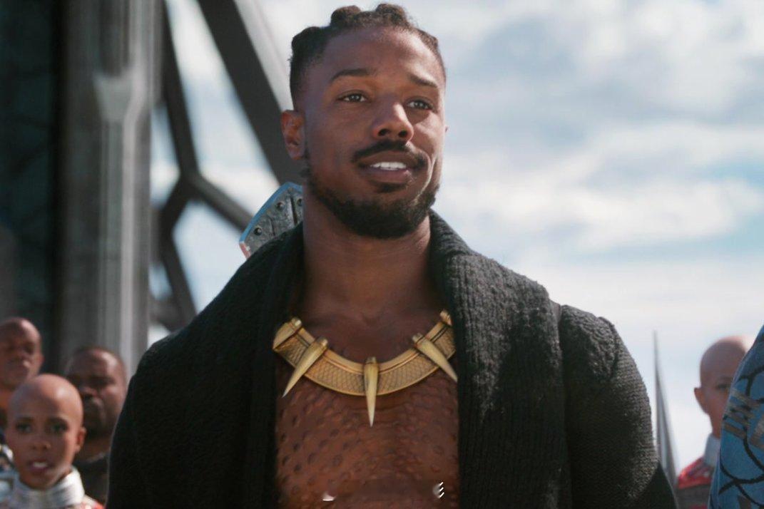 迈克尔·B·乔丹透露，在《黑豹》中饰演埃里克·基尔蒙格让他开始寻求心理治疗。“我