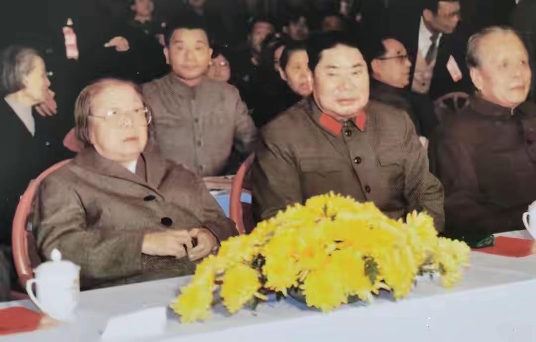 几位革命先辈，坐在主席台上，我敢打赌，能把这三位，认出来的，历史绝对不会差，绝对