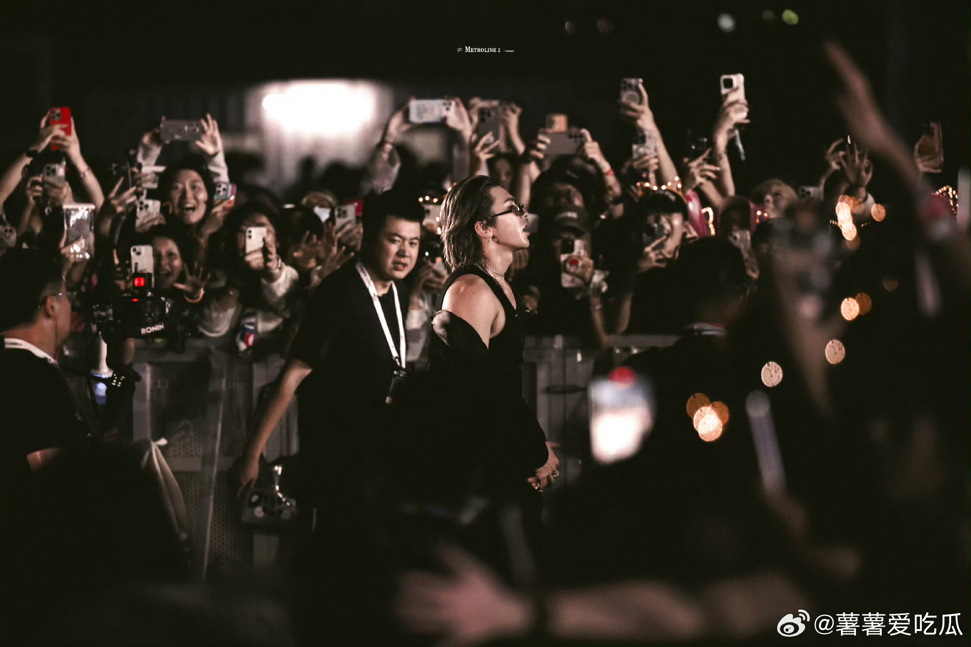 蔡徐坤音乐节神图有了…星味太浓 ​​​