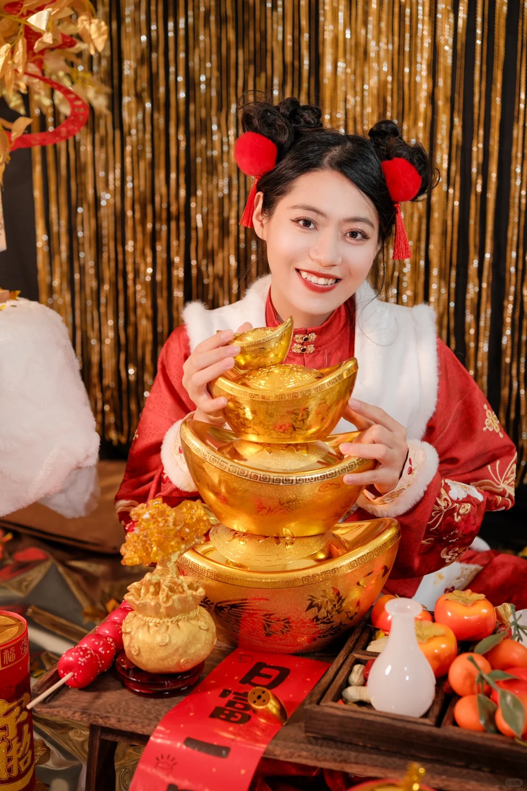 北京宝藏女摄，2xx就能get新年小财神写真💰