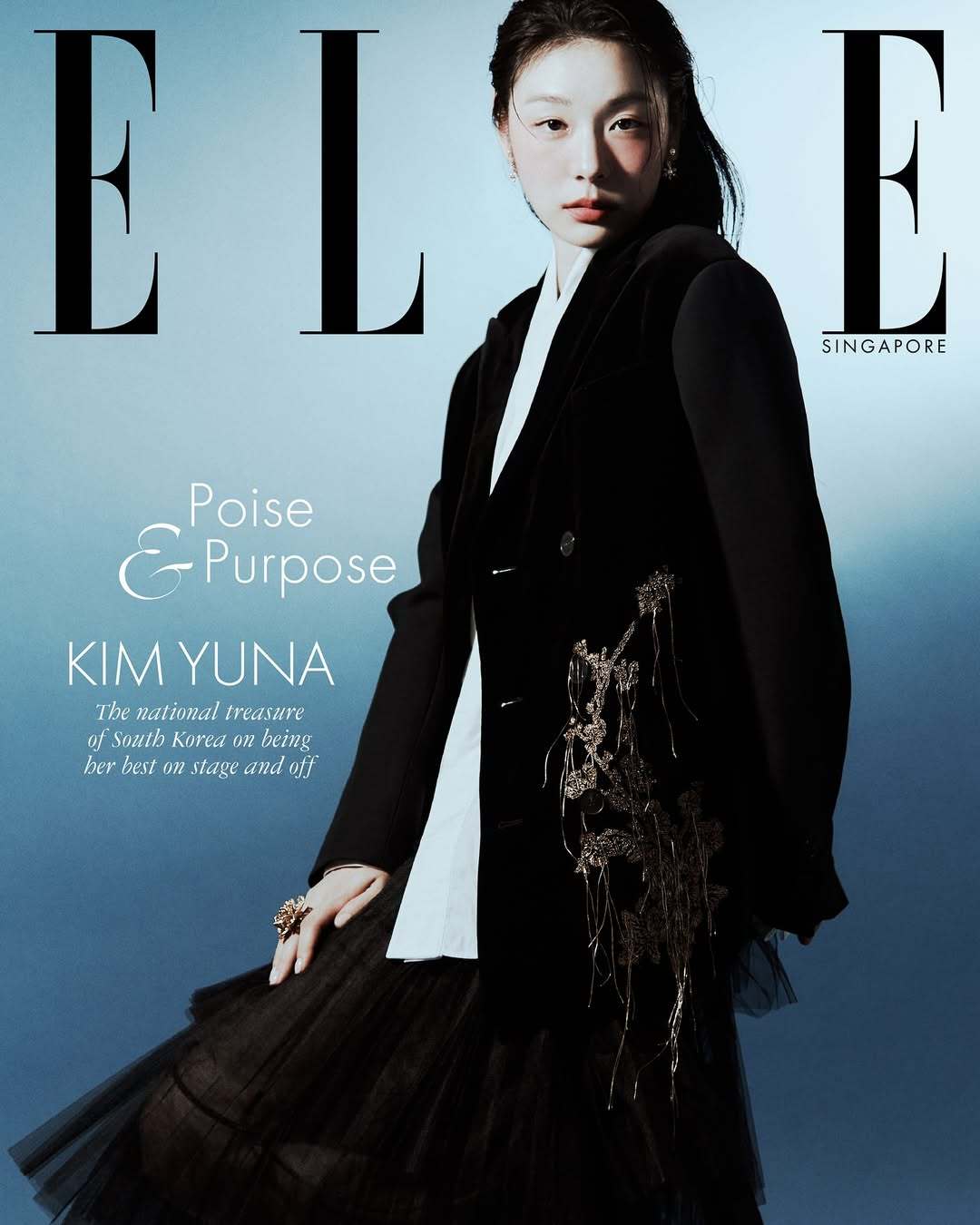 ELLE Singapore July 2025 ：金妍儿 Dior 📷：Ki