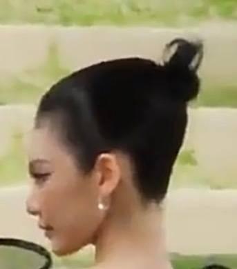 我女神盘发 我盘发 