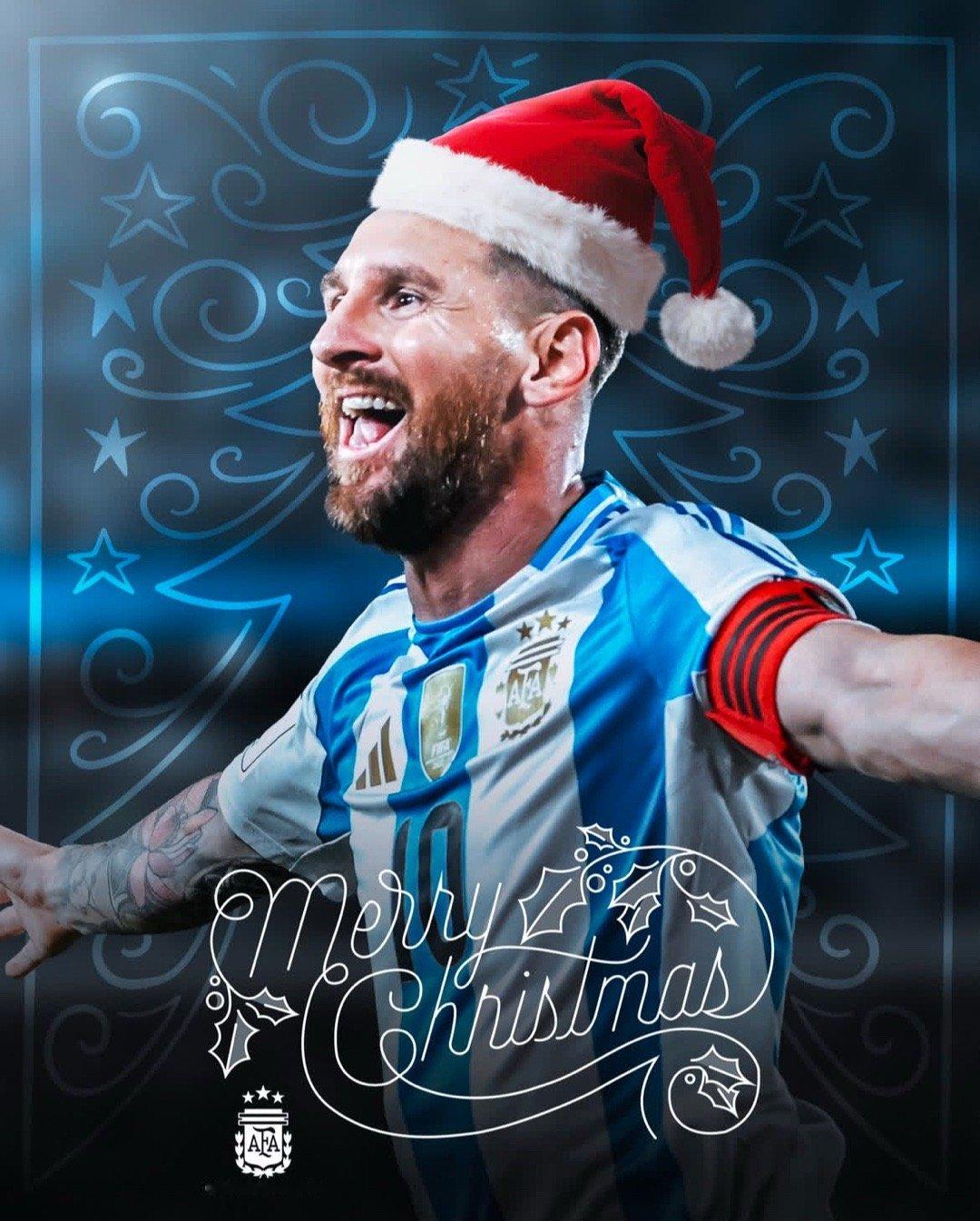 😍😍😍🇦🇷国家队社媒的制作永远是冠军级别🎅🎄🎁 梅西[超话]  