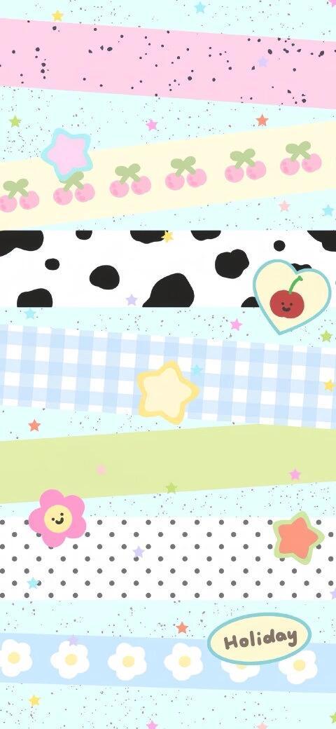 是锁屏壁纸呀！ 