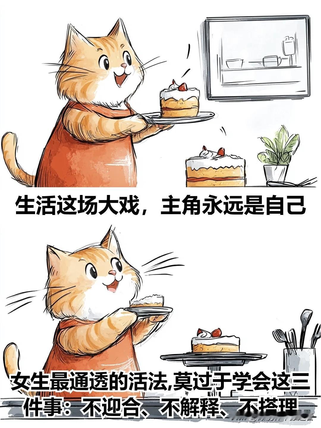 治愈漫画 I 女生最聪明的活法：不迎合、不解释、不搭理女生的高级活法 女生最好的